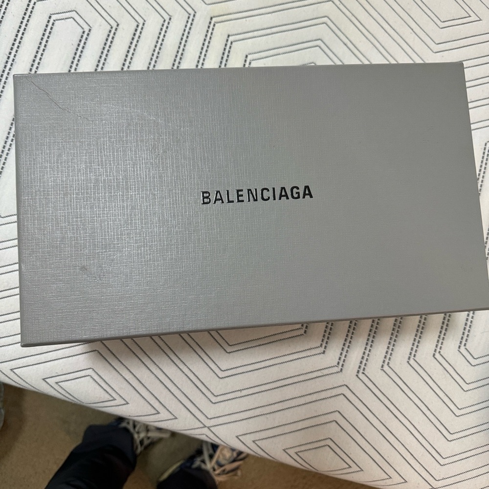 Balenciaga Women's Black Plush Mules - Picture 7 of 8